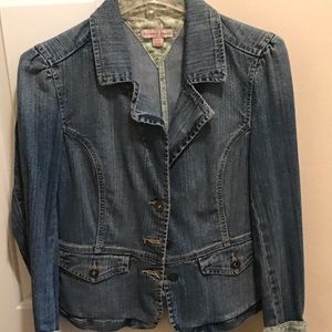 Tommy Hilfiger tailored short denim jacket; L